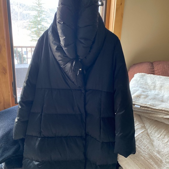 ADD down goose women long puffer used 2 times new condition - Picture 3 of 16